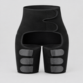 Hip & Thigh Support Band with Adjustable Compression in Black