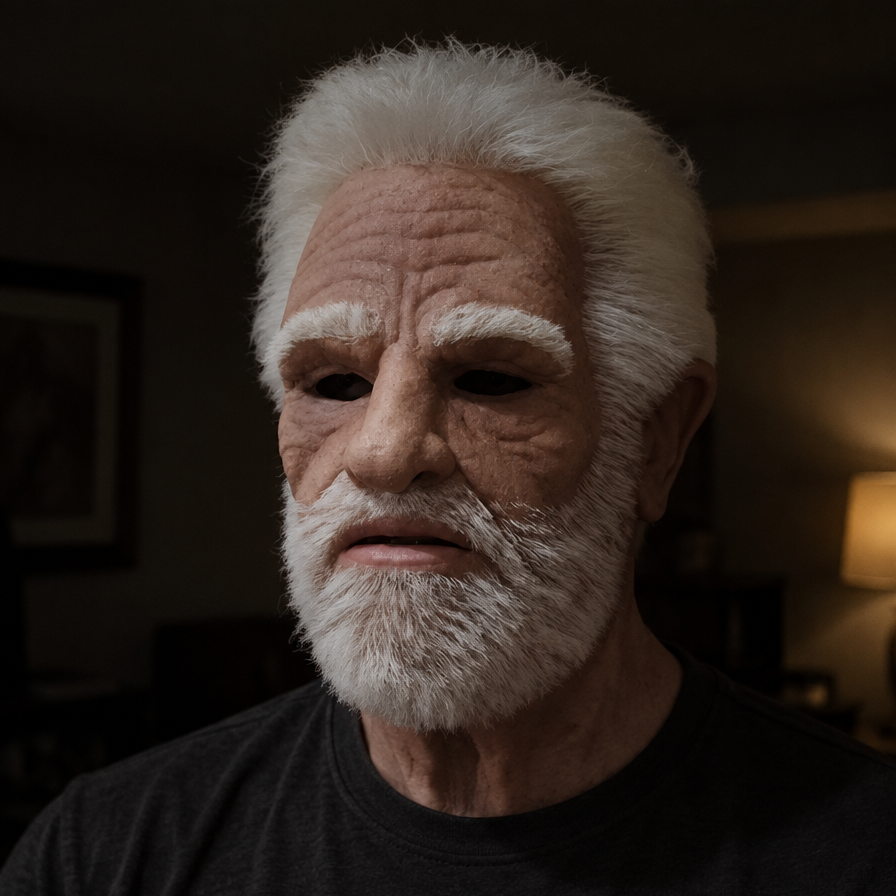 Realistic Full Face Latex Mask for Halloween & Cosplay