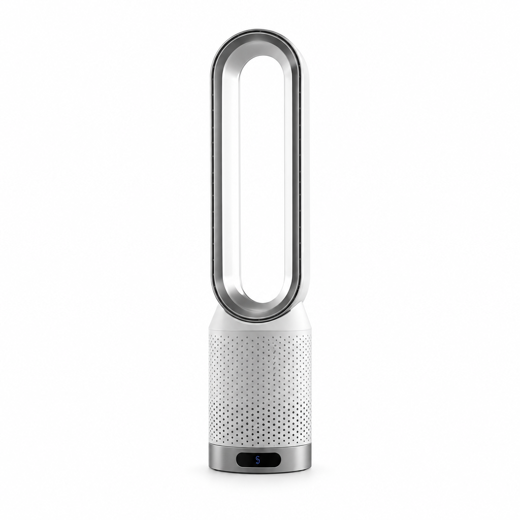 Quiet Air Purifier in Silver