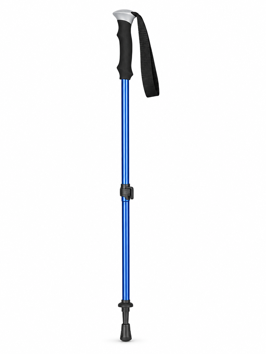 Lightweight Trekking Poles in Blue