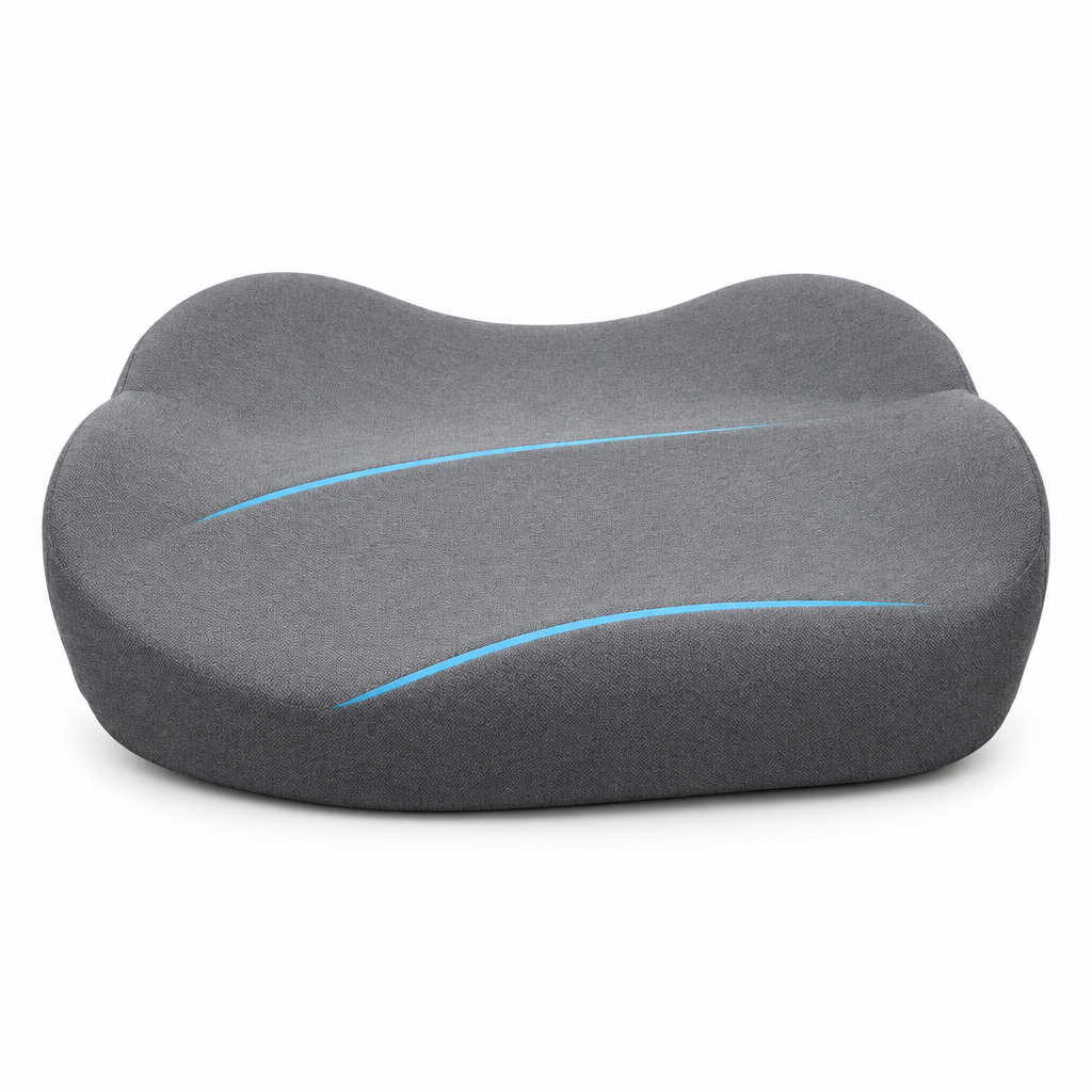 Elevated Car Seat Cushion in Grey