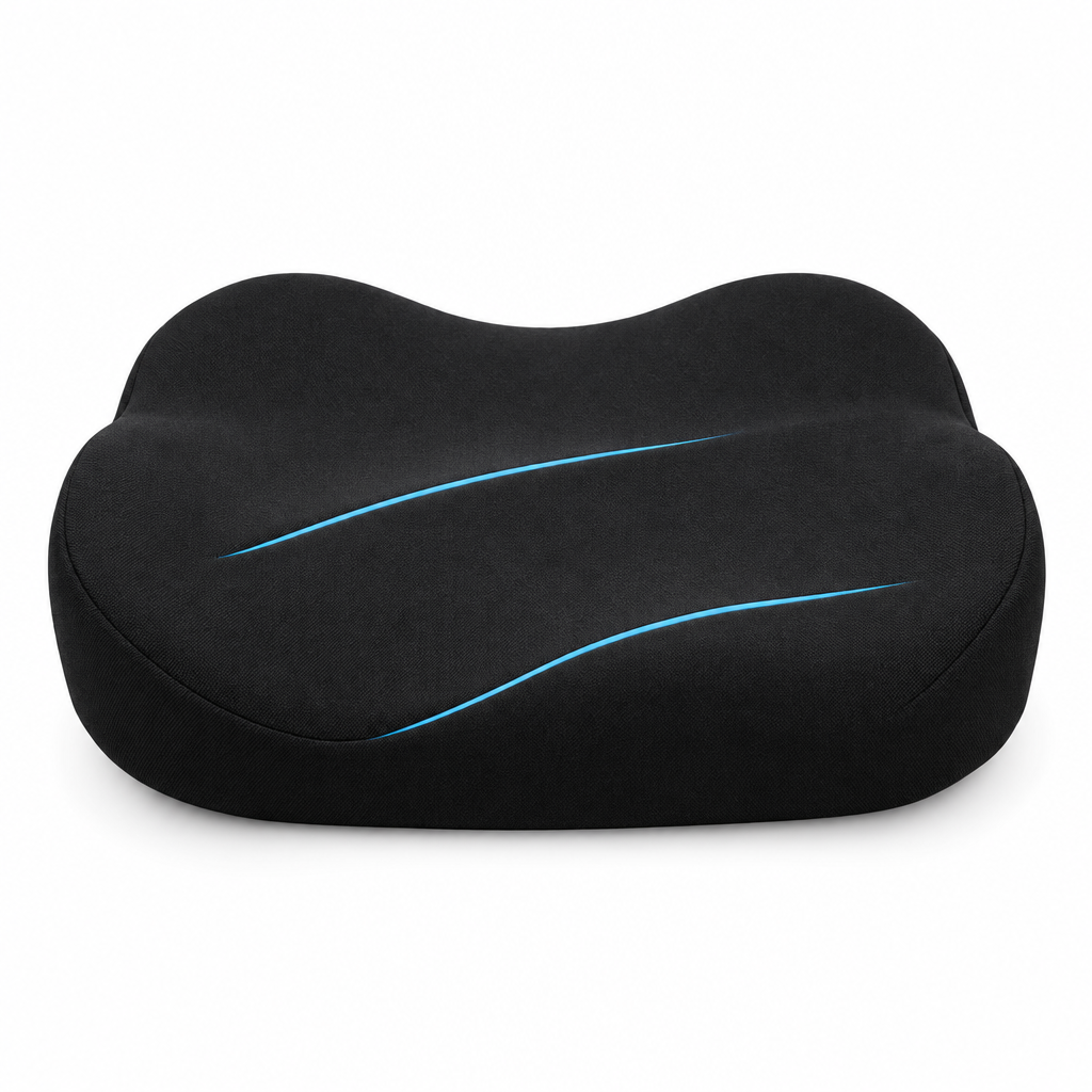 Elevated Car Seat Cushion in Black