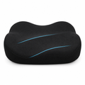 Elevated Car Seat Cushion in Black
