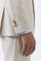 Positano men's linen blazer, view 8