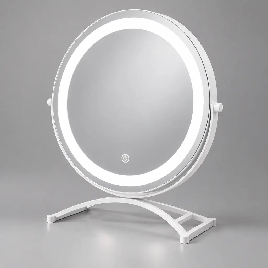 Halo Cordless LED Makeup Mirror with 360° Swivel, view 8