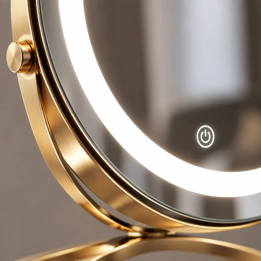 Halo Cordless LED Makeup Mirror with 360° Swivel, view 2