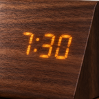 Smart Alarm Clock with Voice Control & Temperature Display, view 2