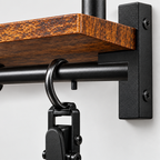 Wall-Mounted Gear Rack for Helmets & Sports Equipment, view 3