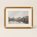 Heirloom Wood Picture Frame in Teak