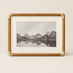 Heirloom Wood Picture Frame in Teak