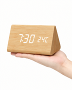 Smart Alarm Clock with Voice Control & Temperature Display, view 6