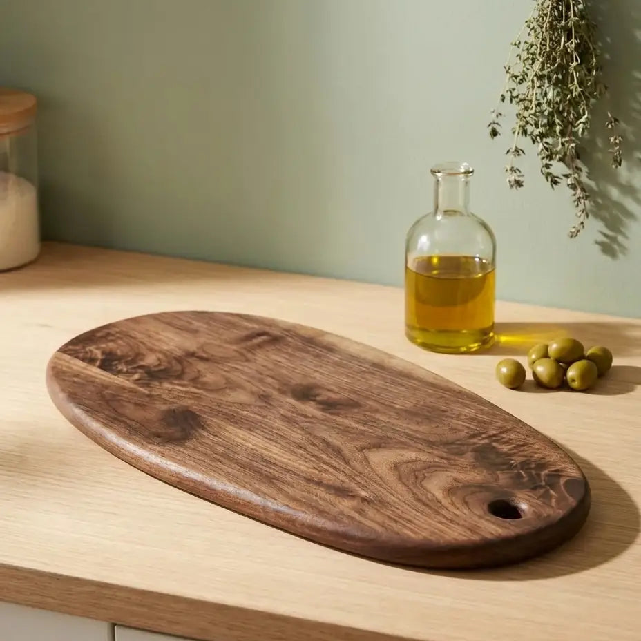 Amara Black Walnut Cutting & Serving Board
