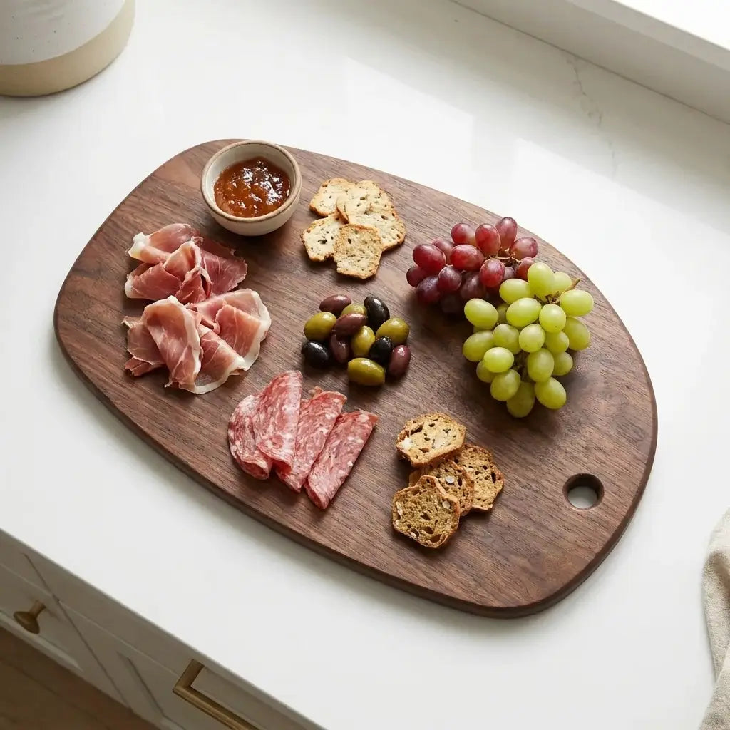 Amara Black Walnut Cutting & Serving Board, view 3
