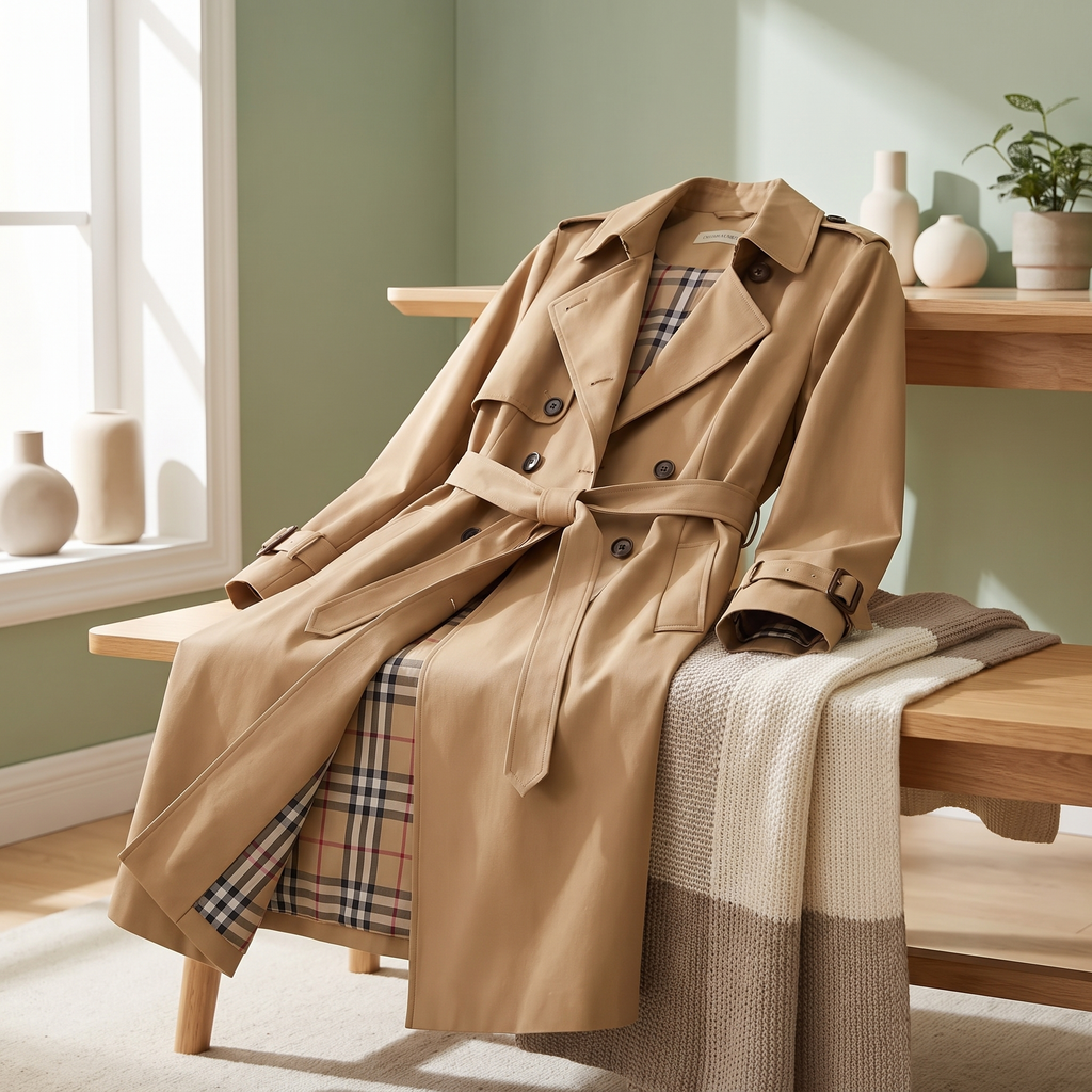 Kensington women's trench coat, view 3
