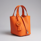 Structured Faux Leather Tote Bag for Women, view 3