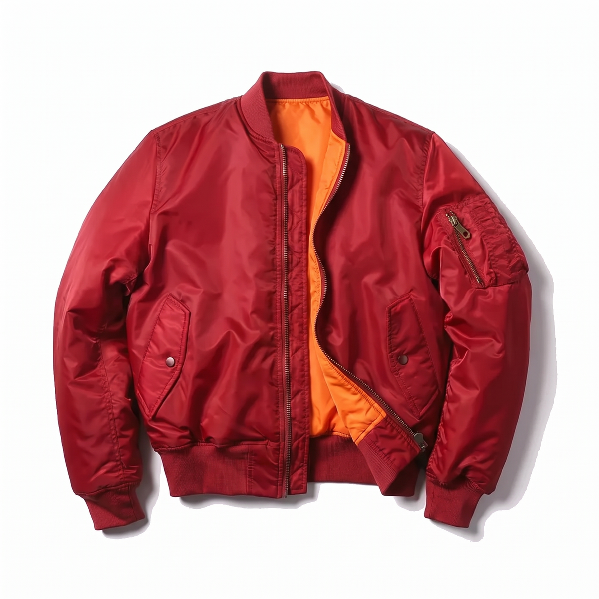Harbour men's bomber jacket in Red