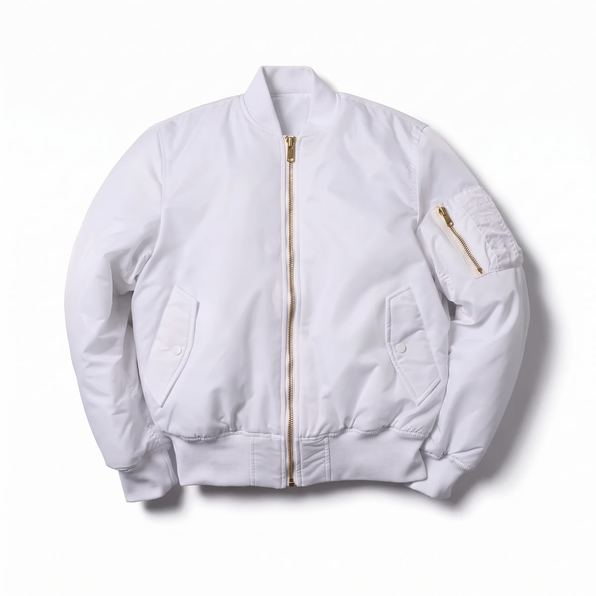 Harbour men's bomber jacket in White