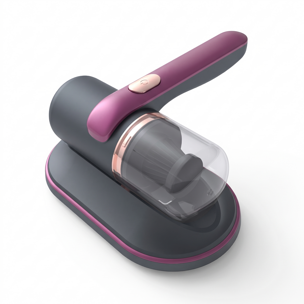 Cordless UV-C Mattress Silent Vacuum with Strong Suction in Purple