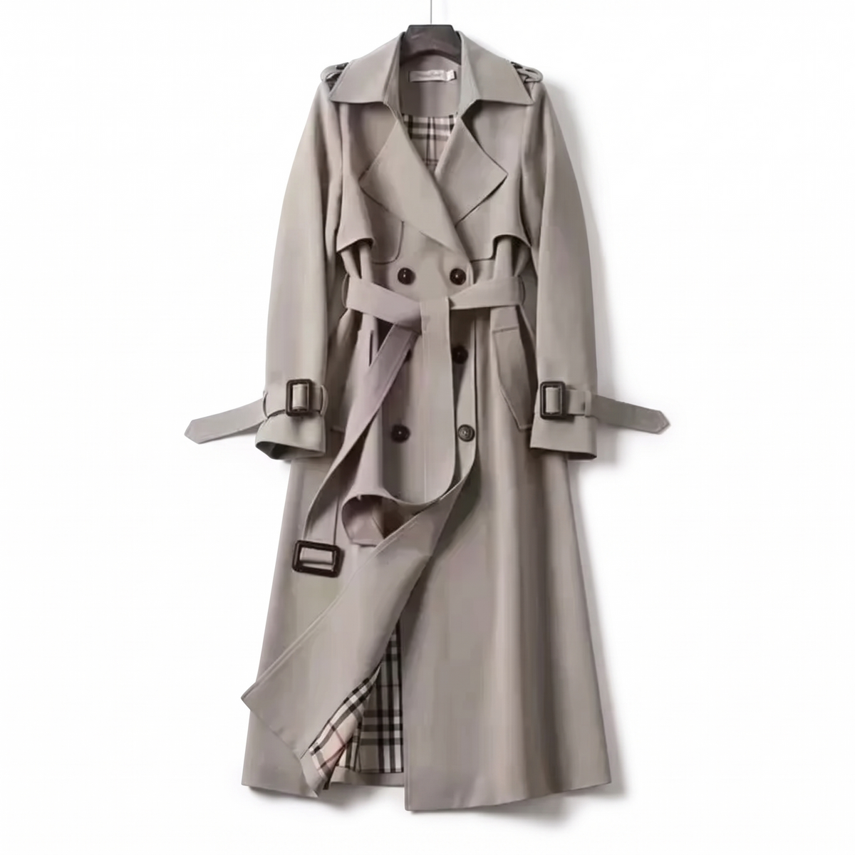 Kensington women's trench coat in Grey