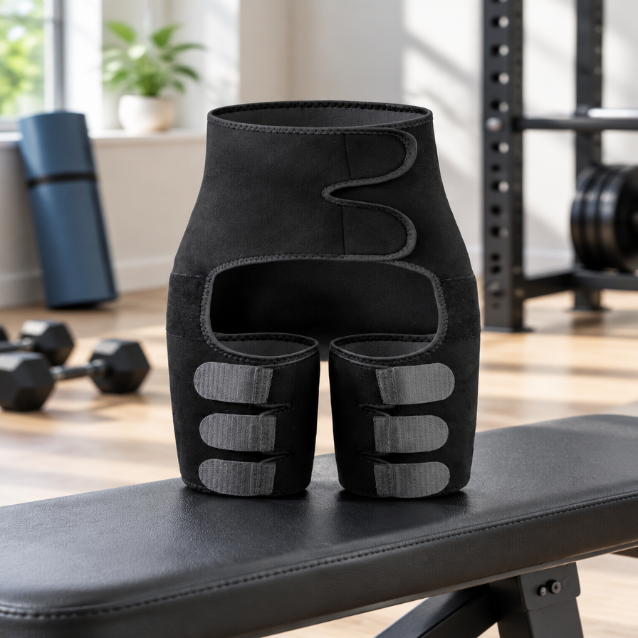 Hip & Thigh Support Band with Adjustable Compression, view 4
