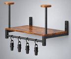Wall-Mounted Gear Rack for Helmets & Sports Equipment, view 2