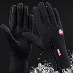 Brecon men's water-resistant winter gloves, view 2