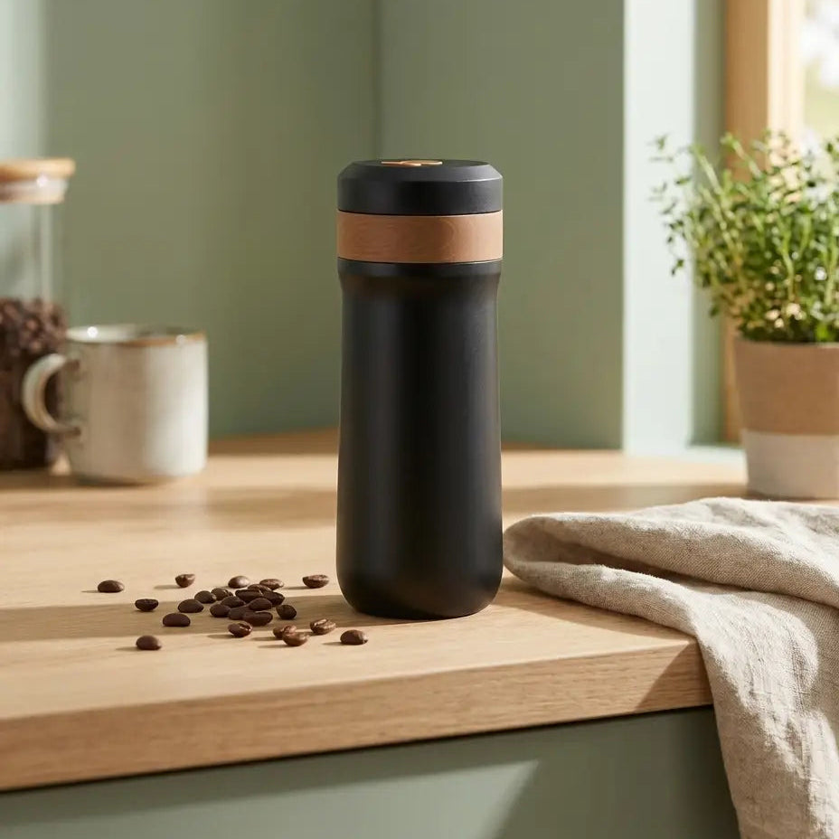 Summit Insulated Travel French Press Coffee Maker