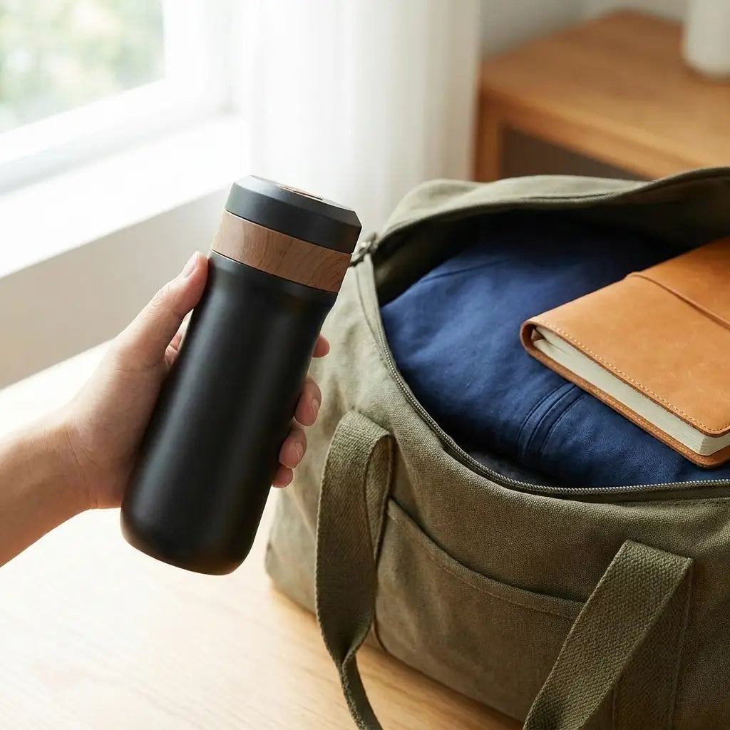 Summit Insulated Travel French Press Coffee Maker, view 2