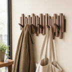 Nordic Solid Wood Coat Rack