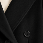 Langham women's longline tailored maxi coat, view 3