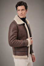 Hartley men's faux leather jacket, view 10