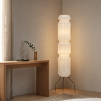 Kyoto Washi Paper Floor Lamp, Adjustable Height, view 3
