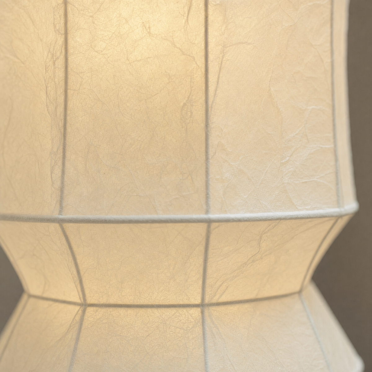 Kyoto Washi Paper Floor Lamp, Adjustable Height, view 2