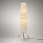 Kyoto Washi Paper Floor Lamp, Adjustable Height, view 5