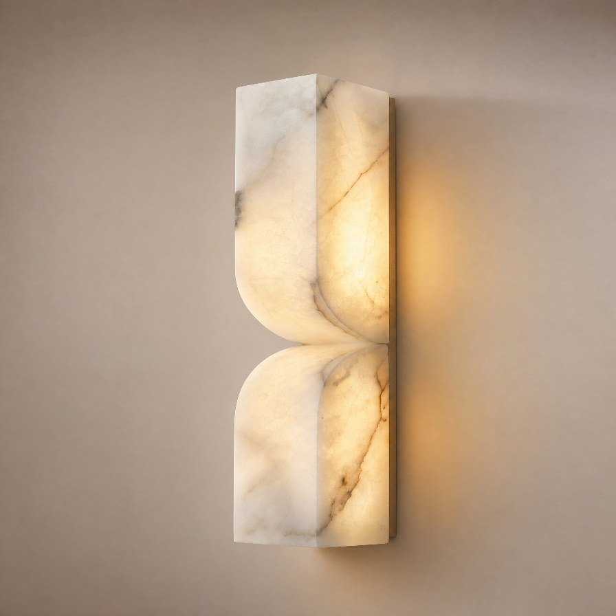 Capri Alabaster LED Wall Sconce, view 4