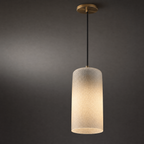 Solene Alabaster Globe Pendant Light, view 4