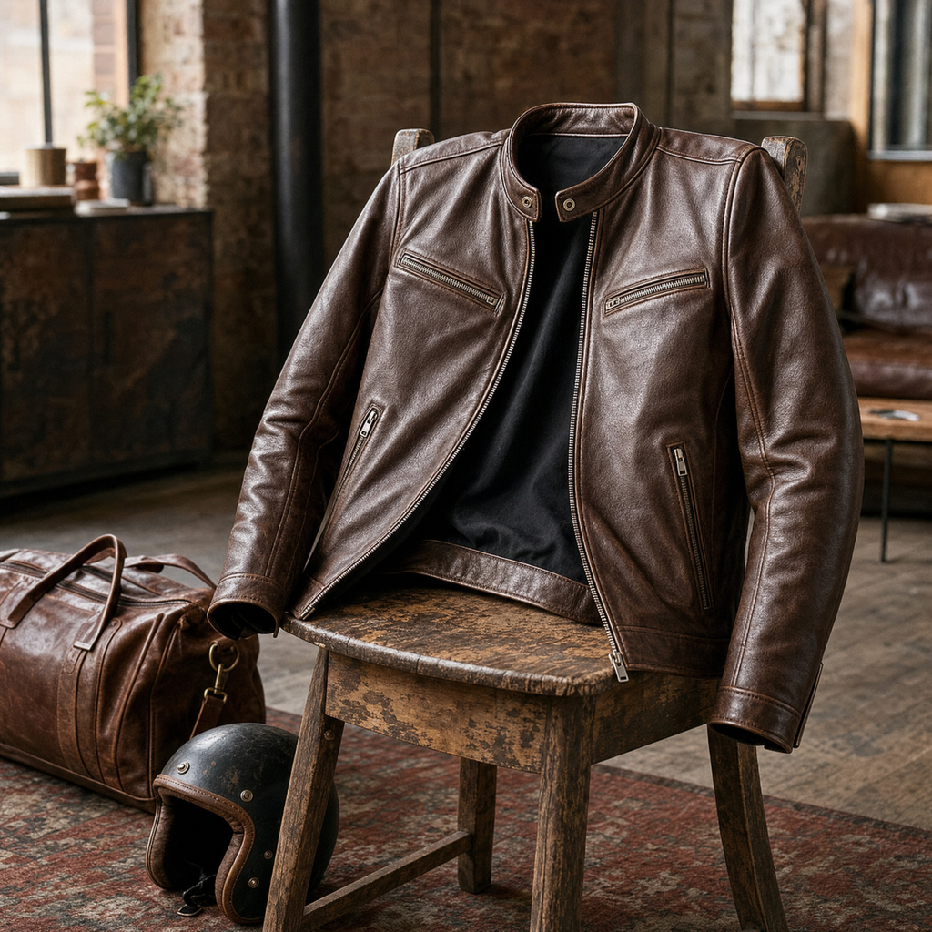 Renegade Men's Faux Leather Jacket, view 2