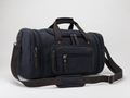 Voyager Expandable Canvas Duffle Bag in Blue