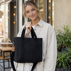 Wren Canvas Tote Bag with Multiple Pockets, view 8