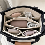 Wren Canvas Tote Bag with Multiple Pockets, view 7