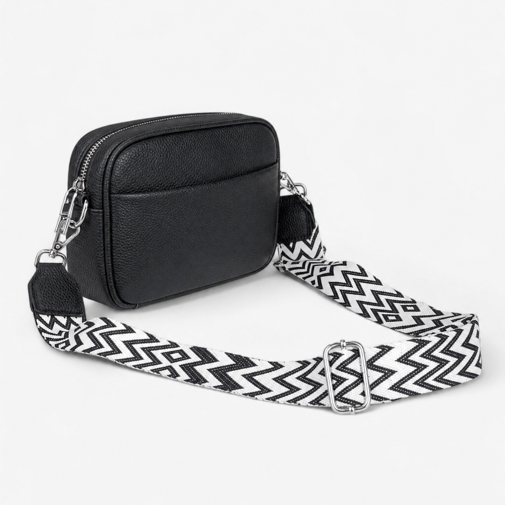 Harlow Faux Leather Crossbody Bag, view 4