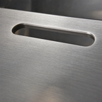 Kelsall Stainless Steel Chopping Board with Non-Porous Surface, view 4
