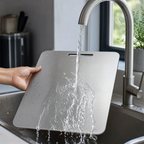 Kelsall Stainless Steel Chopping Board with Non-Porous Surface, view 5
