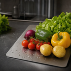 Kelsall Stainless Steel Chopping Board with Non-Porous Surface, view 3
