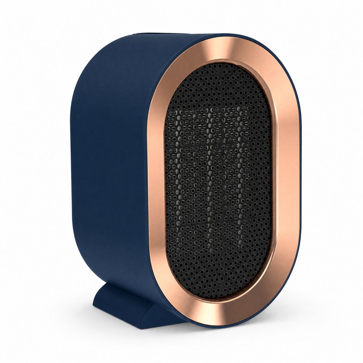 Ember Glow Compact Electric Heater in Blue