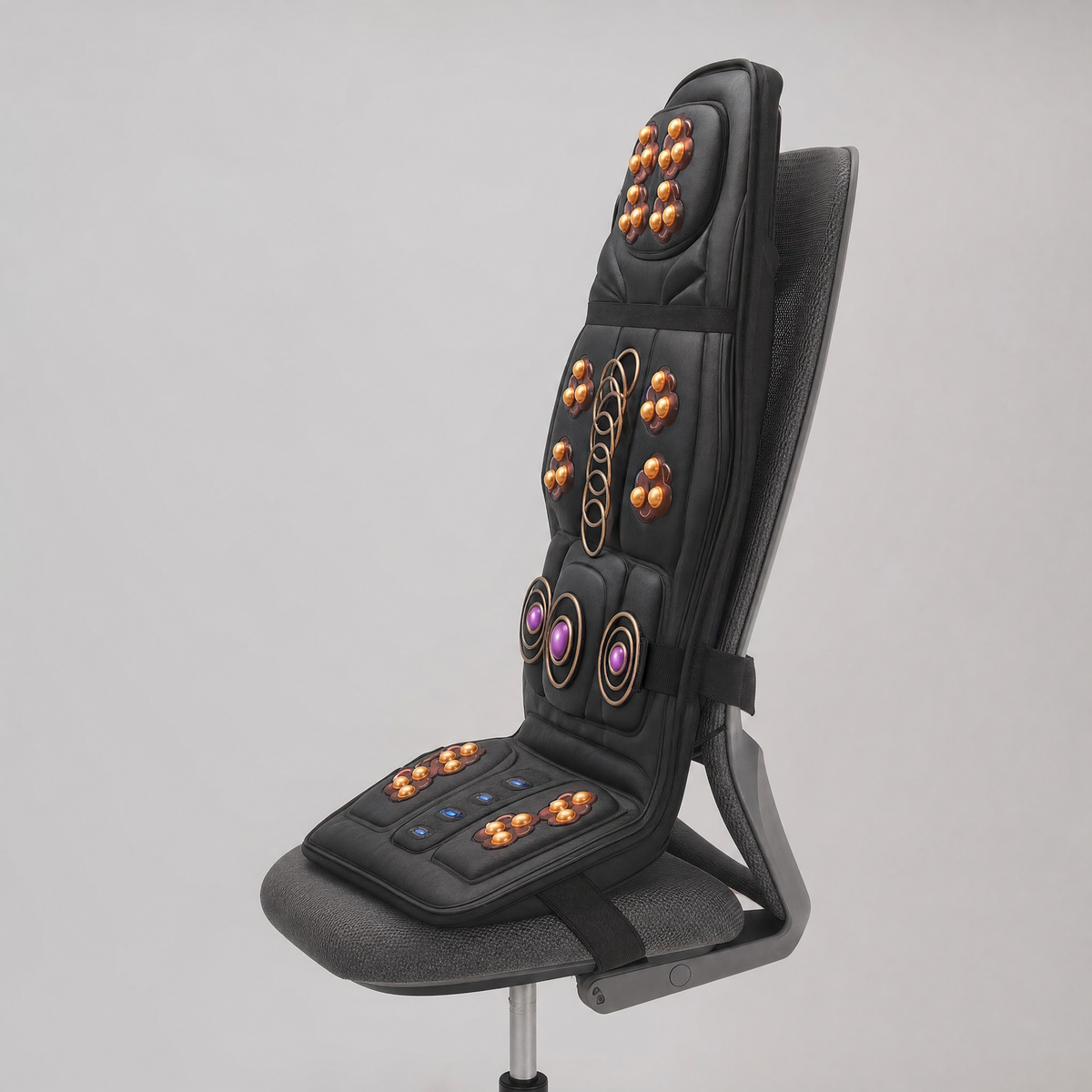 Zenflow Shiatsu Massage Chair Cushion with Heat, view 2