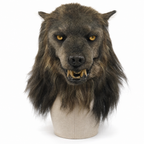 Nightfang Scary Wolf Mask with 360-Degree Flexibility, view 3