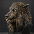 Nightfang Scary Wolf Mask with 360-Degree Flexibility