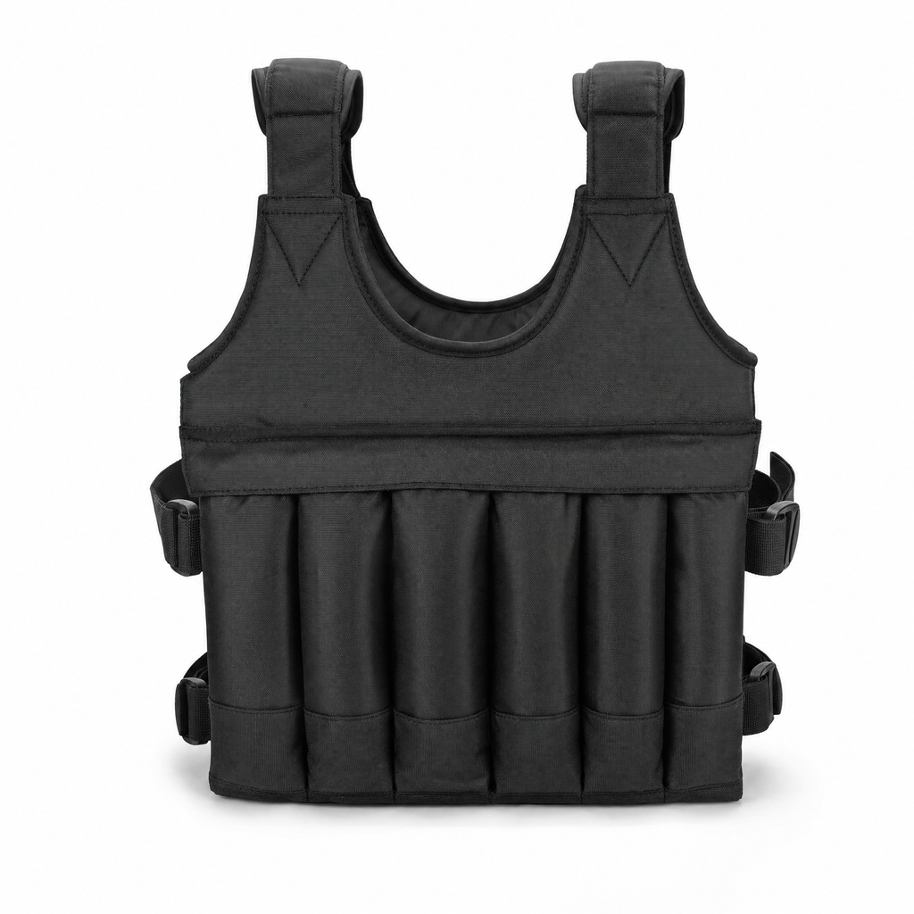 Ironload Adjustable Weighted Vest with 50 kg Capacity for Strength Training, view 7