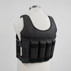 Ironload Adjustable Weighted Vest with 50 kg Capacity for Strength Training, view 6